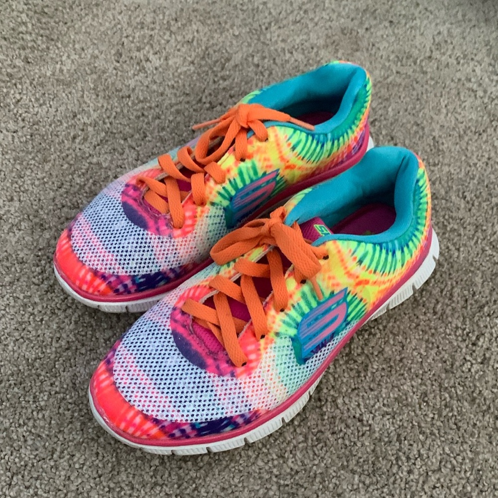 Rainbow memory foam sketchers